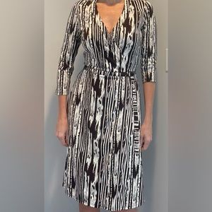 BCBG Maxazria wrap dress size M